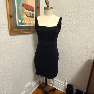 Hollister Black Bodycon Mini Dress